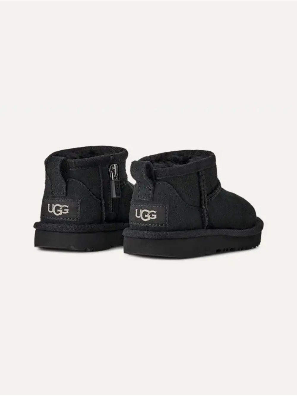 UGG Toddler Classic Ultra Mini Boots – Black – Size 10